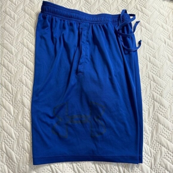 Under Armour Teen Mens Small Royal Blue Dri-Fit Activewear Basketball Shorts - Picture 5 of 10